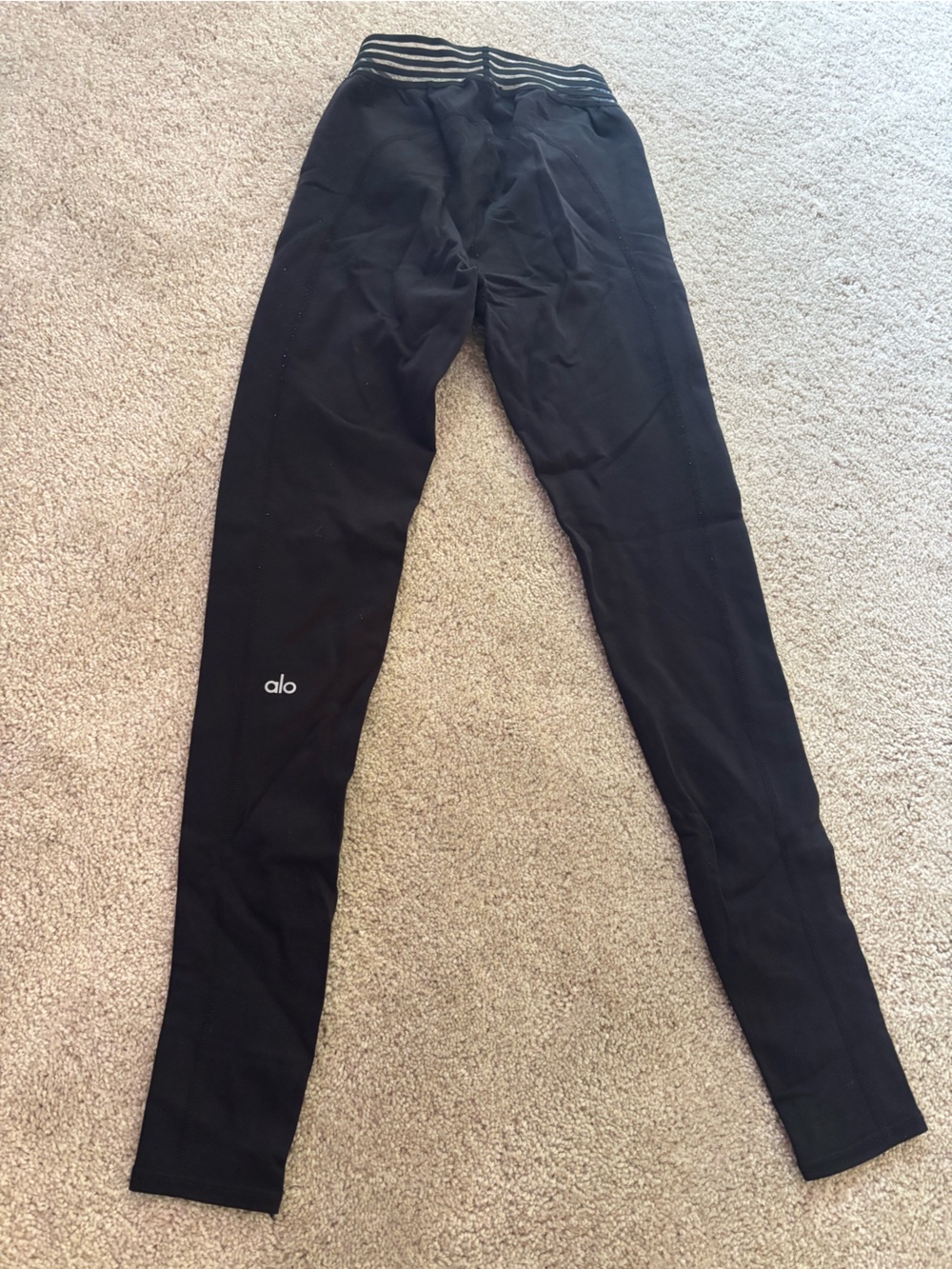 Alo High-Waist Black Leggings